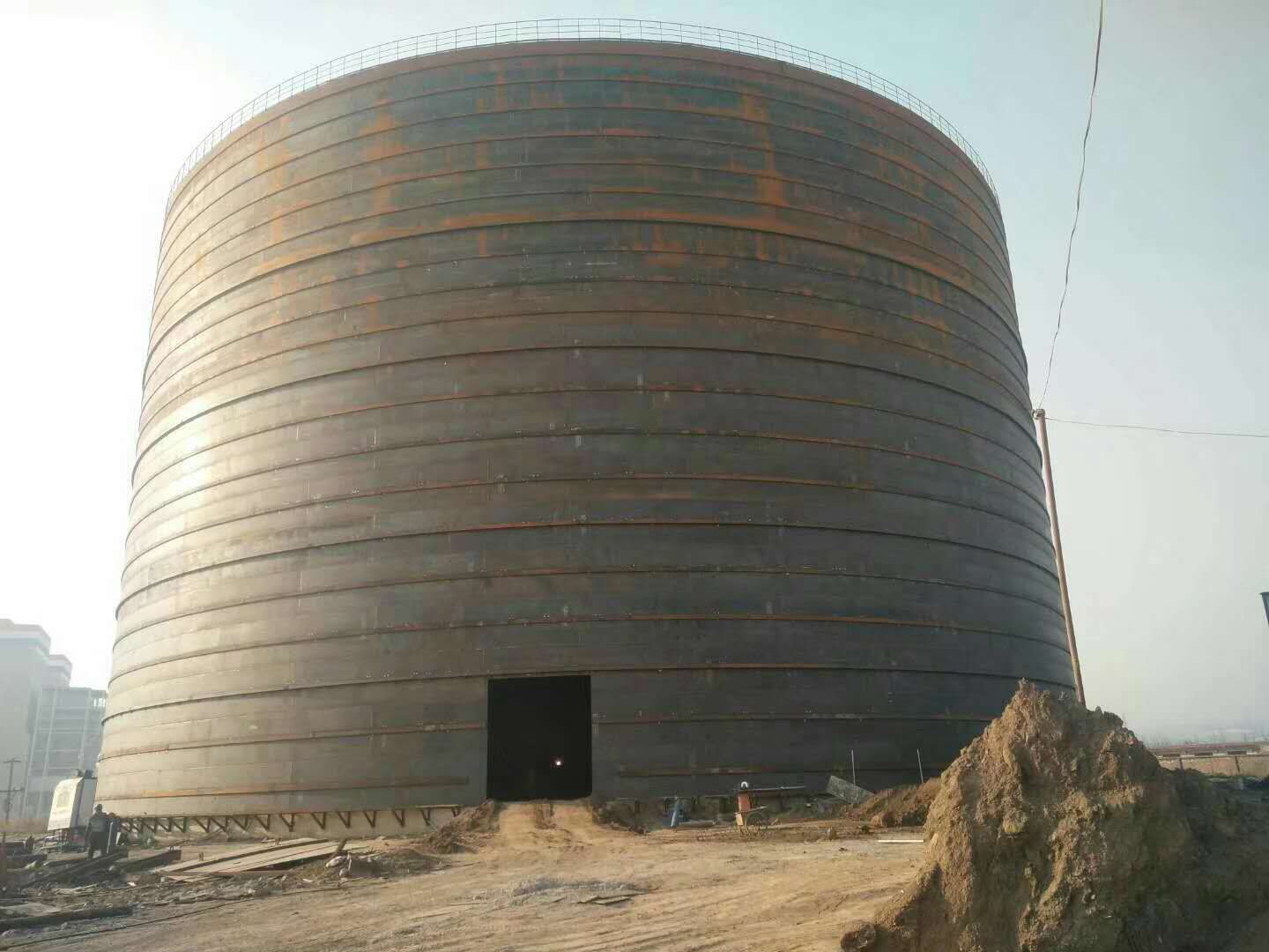 排湖风景区承建大型钢板库的好处及原理