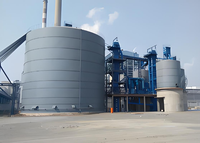 排湖风景区1万吨钢板仓